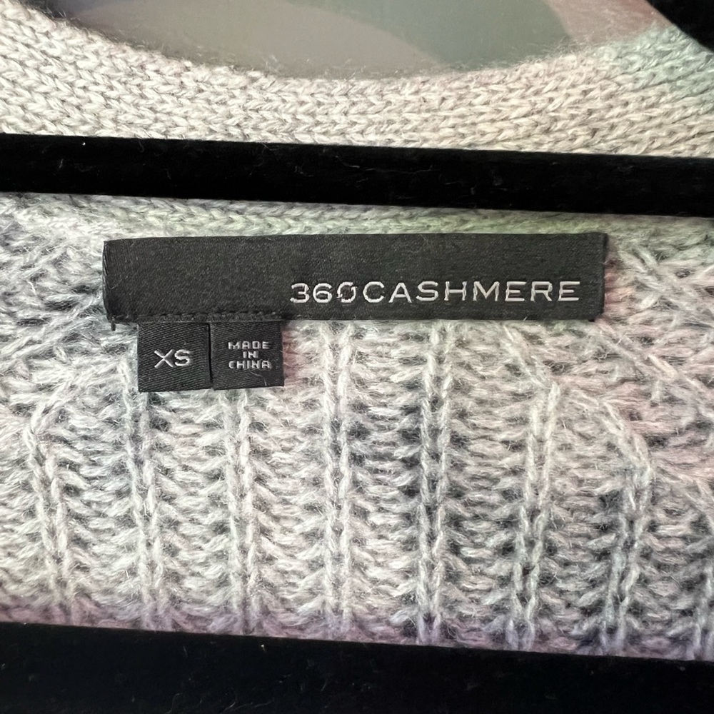 360 Cashmere Camouflage Cardigan - Picture 2 of 4